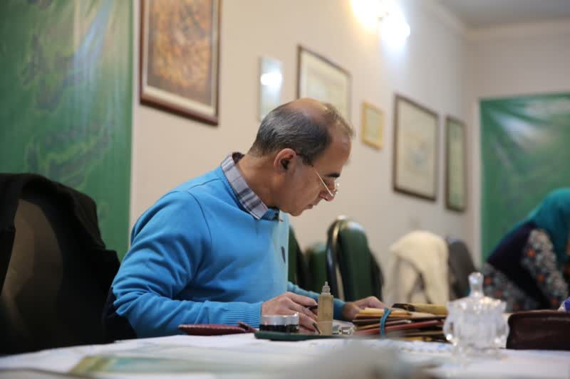 کتابت عشق به بهانه روز مادر 2 مشق