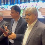 حاج رضا ابراهیمیان مدیرعامل شرکت سیم و کابل مغان واحد نمونه صنعتی